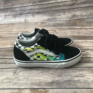 Youth Vans Old Skool V Surf Flame
